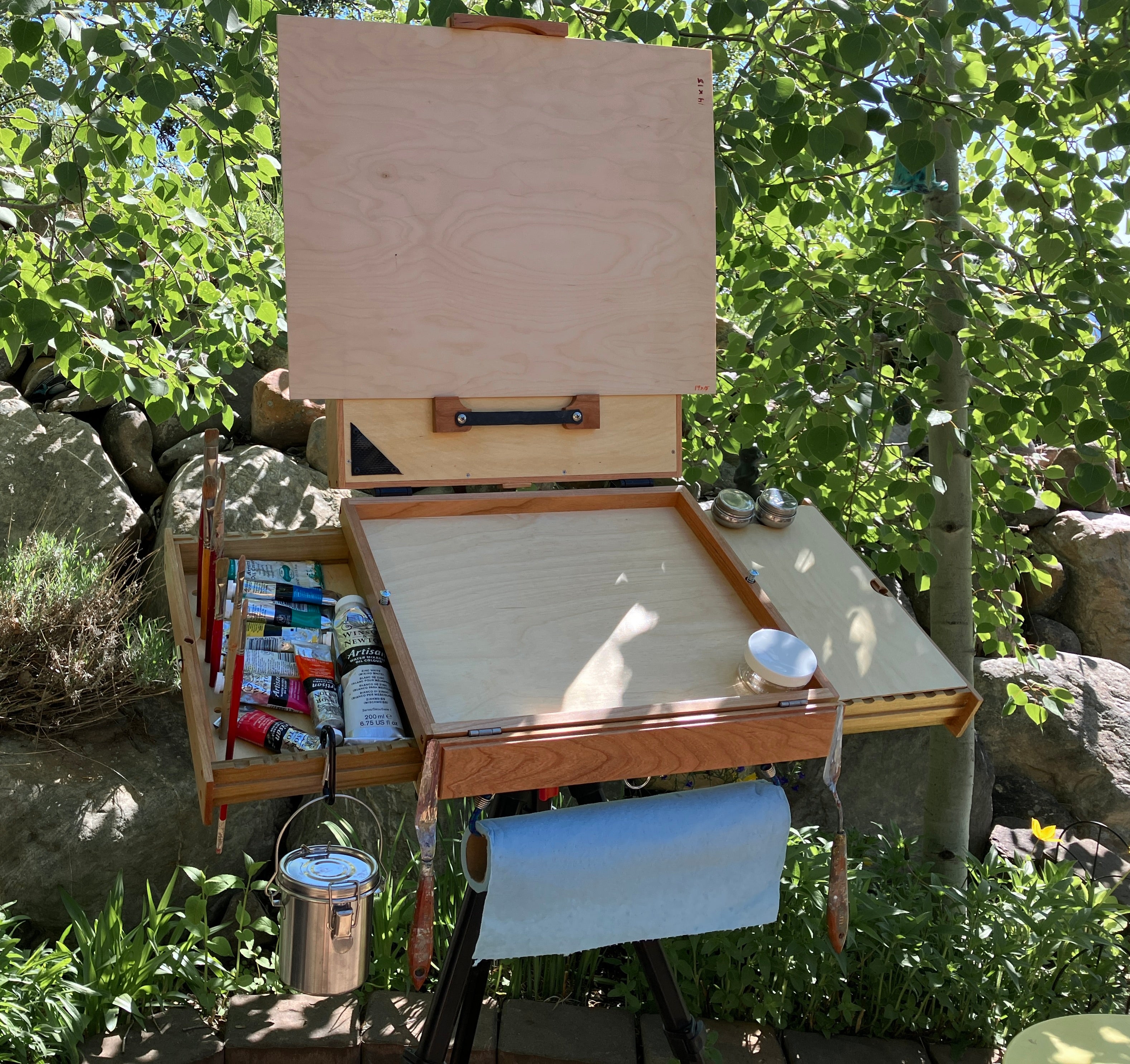 11 x 14 Yellowstone Pochade Box – Alla Prima Pochade