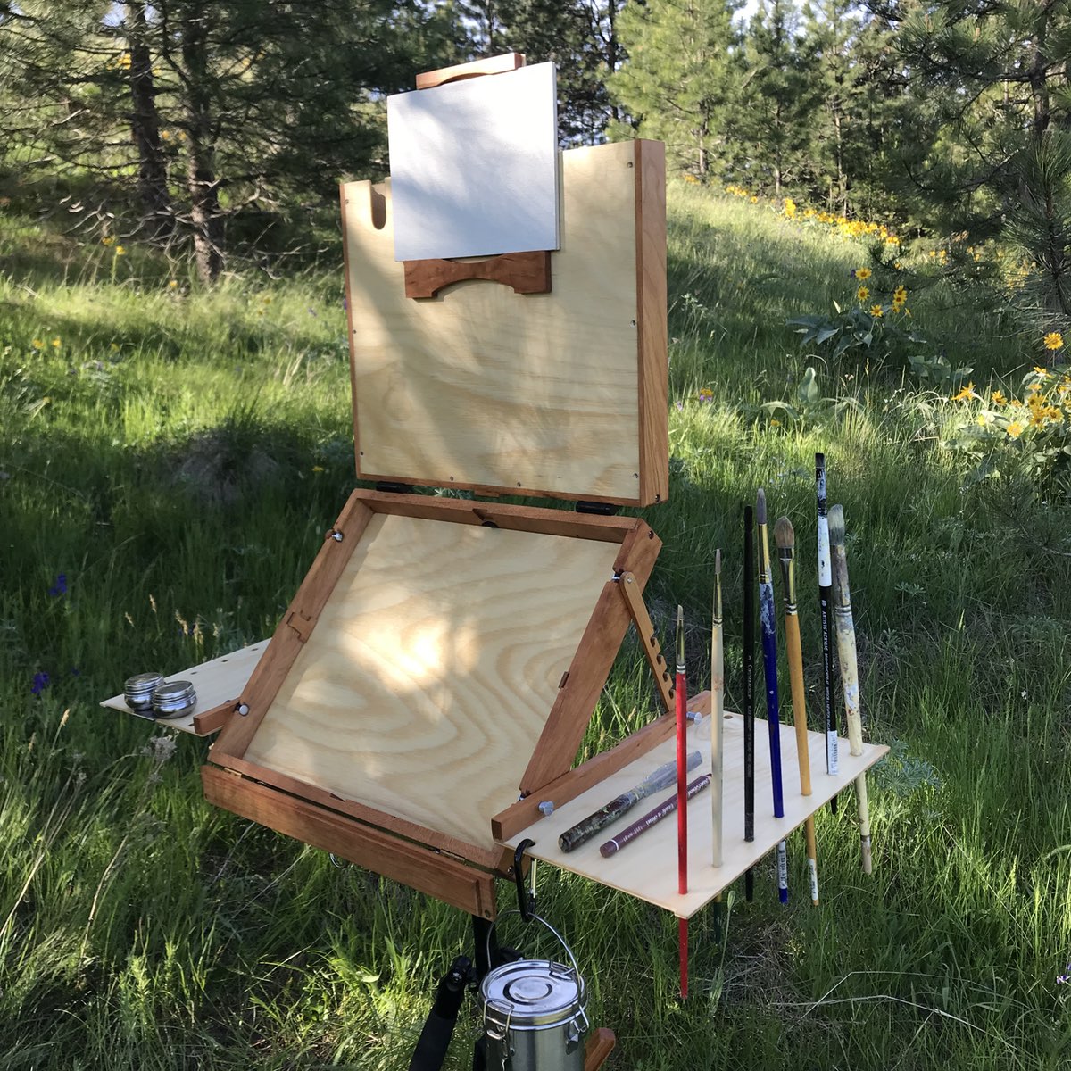 11 x 14 Yellowstone Lite Pochade Box – Alla Prima Pochade